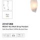 Pendule, Lustre suspendate - Lustra moderna cu 8 pendule Rocky
