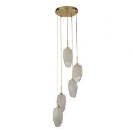 Lustra moderna cu 5 pendule Rocky