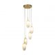 Pendule, Lustre suspendate - Lustra moderna cu 5 pendule Rocky
