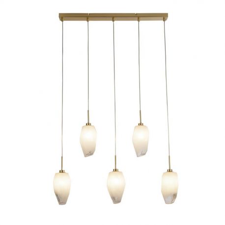 Pendule, Lustre suspendate - Lustra moderna cu 5 pendule Rocky