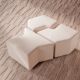 Banchete-Tabureti - Set de 3 tabureti design LUX Filbert