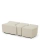Banchete-Tabureti - Set de 3 tabureti design LUX Filbert