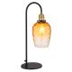Veioze - Veioza design decorativ SALVY negru/chihlimbar