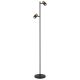 Lampadar cu 2 Spoturi directionabile BRISBON negru/cupru