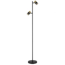 Lampadare - Lampadar cu 2 Spoturi directionabile BRISBON negru/cupru