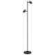 Lampadare - Lampadar cu 2 Spoturi directionabile BRISBON negru/cupru