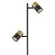 Lampadare - Lampadar cu 2 Spoturi directionabile BRISBON negru/cupru