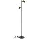 Lampadare - Lampadar cu 2 Spoturi directionabile BRISBON negru/cupru