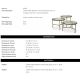Masute Living - Set de 3 masute design LUX Claremont