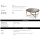 Masute Living - Masuta de cafea design LUX Sorrento