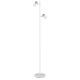 Lampadare - Lampadar cu 2 Spoturi directionabile BRISBON nickel/alb