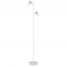 Lampadar cu 2 Spoturi directionabile BRISBON nickel/alb