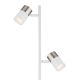 Lampadare - Lampadar cu 2 Spoturi directionabile BRISBON nickel/alb