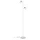 Lampadare - Lampadar cu 2 Spoturi directionabile BRISBON nickel/alb