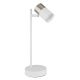 Veioze - Lampa de masa cu Spot directionabil BRISBON nickel/alb