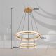 Pendule, Lustre suspendate - Lustra LED suspendata design circular cu telecomanda BLONDIE