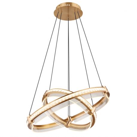 Pendule, Lustre suspendate - Lustra LED suspendata design circular cu telecomanda BLONDIE