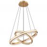 Lustra LED suspendata design circular cu telecomanda BLONDIE