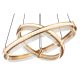 Pendule, Lustre suspendate - Lustra LED suspendata design circular cu telecomanda BLONDIE