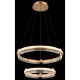 Pendule, Lustre suspendate - Lustra LED suspendata design circular cu telecomanda BLONDIE
