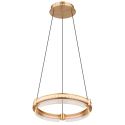 Lustra LED suspendata design circular cu telecomanda BLONDIE