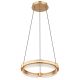 Lustra LED suspendata design circular cu telecomanda BLONDIE
