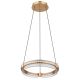 Pendule, Lustre suspendate - Lustra LED suspendata design circular cu telecomanda BLONDIE