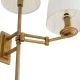 Aplice, corpuri de iluminat pentru pereti - Aplica de perete design LUX cu brat articulat Xeno Swing