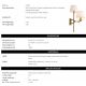 Aplice, corpuri de iluminat pentru pereti - Aplica de perete design LUX cu brat articulat Xeno Swing