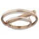 Lustre aplicate - Lustra LED aplicata design circular cu telecomanda BLONDIE D-60cm