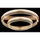 Lustre aplicate - Lustra LED aplicata design circular cu telecomanda BLONDIE D-60cm