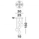 Pendule, Lustre suspendate - Lustra cu 5 pendule LED design modern IFOS