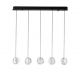 Lustra cu 5 pendule LED design modern IFOS