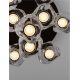 Pendule, Lustre suspendate - Lustra cu 10 pendule LED design modern IFOS