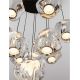 Pendule, Lustre suspendate - Lustra cu 10 pendule LED design modern IFOS