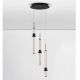 Pendule, Lustre suspendate - Lustra cu 3 pendule LED design modern ATMOSFERA