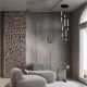 Pendule, Lustre suspendate - Lustra cu 5 pendule LED design modern ATMOSFERA