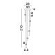 Pendule, Lustre suspendate - Lustra cu 5 pendule LED design modern ATMOSFERA