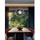 Candelabre, Lustre - Lustra cu cristale Scholer design unicat realizata manual Lillibet M negru