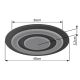 Plafoniere - Plafoniera LED design decorativ JAYDEN D-48cm