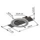 Plafoniere - Plafoniera LED design decorativ JAYDEN 18W