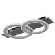 Plafoniere - Plafoniera LED design decorativ JAYDEN 40W