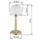 Veioze - Veioza/Lampa de masa design modern HAKU alama/opal