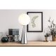 Veioze - Veioza/Lampa de masa design modern PINPAL nickel/opal