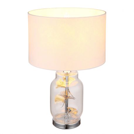 Veioze - Veioza/Lampa de masa design decorativ GINKO crom/clar