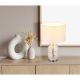 Veioze - Veioza/Lampa de masa design decorativ GINKO crom/clar