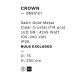 Candelabre, Lustre - Lustra suspendata eleganta design modern Crown 75cm