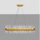 Candelabre, Lustre - Lustra suspendata eleganta design modern Crown 120x36cm