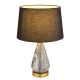 Veioza/Lampa de masa design decorativ KISA alama/negru