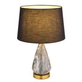 Veioze - Veioza/Lampa de masa design decorativ KISA alama/negru